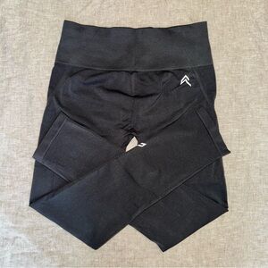 Oner Active Effortless Seamless Leggings - Coal - Size M